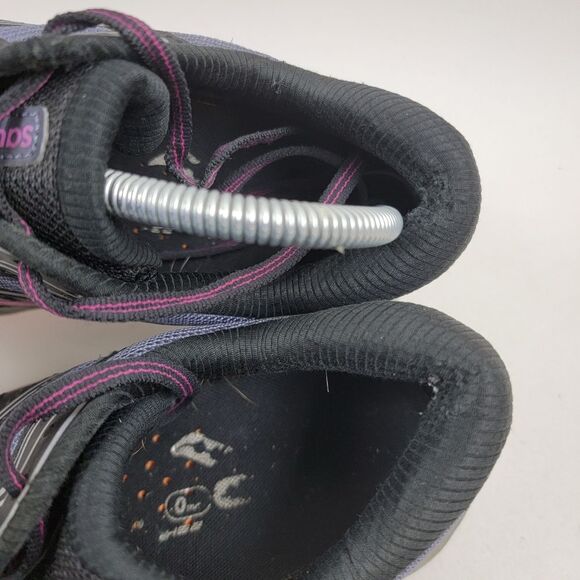 Saucony Cohesion II React2U Women’s Running Shoes Gray Black Pink Sneakers 9W - Picture 6 of 9